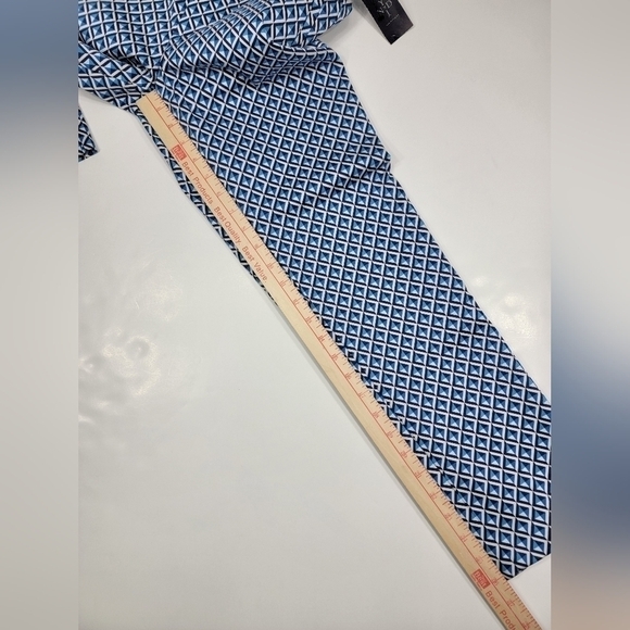 NEW NYDJ Not Your Daughters Jeans 2P Blue Apex Tiles Stretch Crop Pant Women NWT - Picture 8 of 12